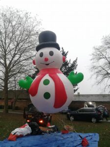 Helium snowman parade balloon, Parade balloon, Promotional helium balloon, Christmas Inflatable