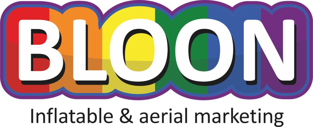 Bloon Logo in Pride colours
