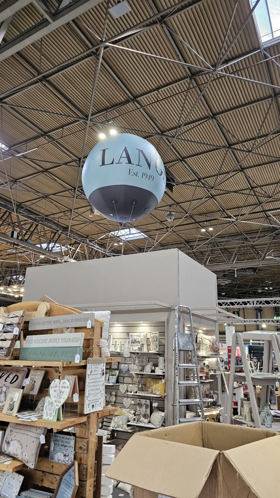 Richard Langs Branded Sphere, Inflatable Sphere, Sphere Balloon, Advertising Inflatable, Aerial Marketing