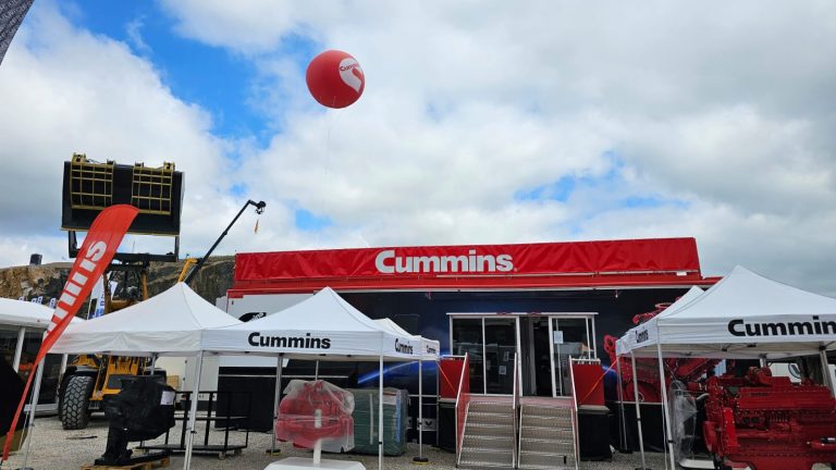 Advertising Inflatable. Helium Inflatable. Hillhead Quarry Exhibition. Inflatable Marketing. Ariel Marketing