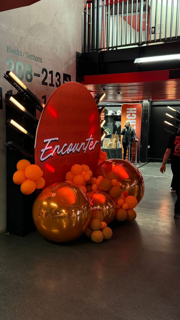 Inflatable Branded Mirror Ball. Inflatable Mirror Ball. Orange Mirror Ball. Inflatable Advertising, Inflatable Marketing. Inflatables for Events. Display Inflatable.