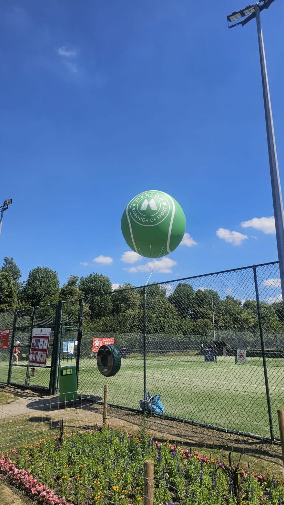 Helium Sphere. Exhibition Sphere. Inflatable Sphere. Advertising Inflatable. Helium Blimp. Exhibition Balloon.