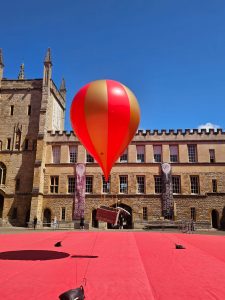 Helium Balloon Replica. Vintage Balloon. Vintage Helium Balloon. Helium Sphere. Exhibition Sphere. Inflatable Sphere. Exhibition Balloon.