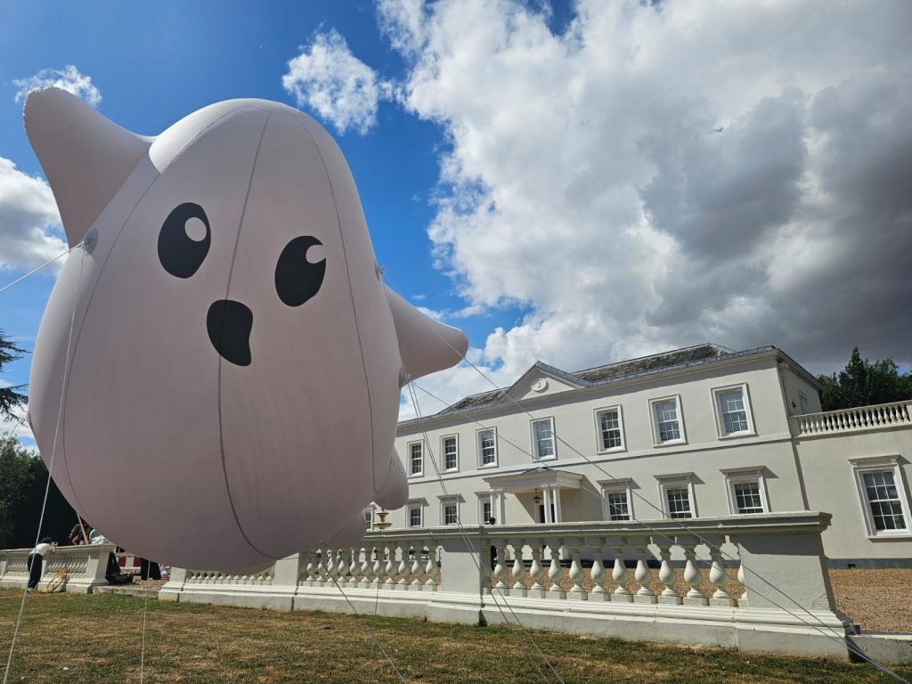 Advertising Inflatable. Helium Inflatable. Inflatable Marketing. Ariel Marketing. Outdoor Inflatable. Sealed Air Inflatable. Custom Shaped Inflatable. Inflatable Ghost. Helium Ghost.