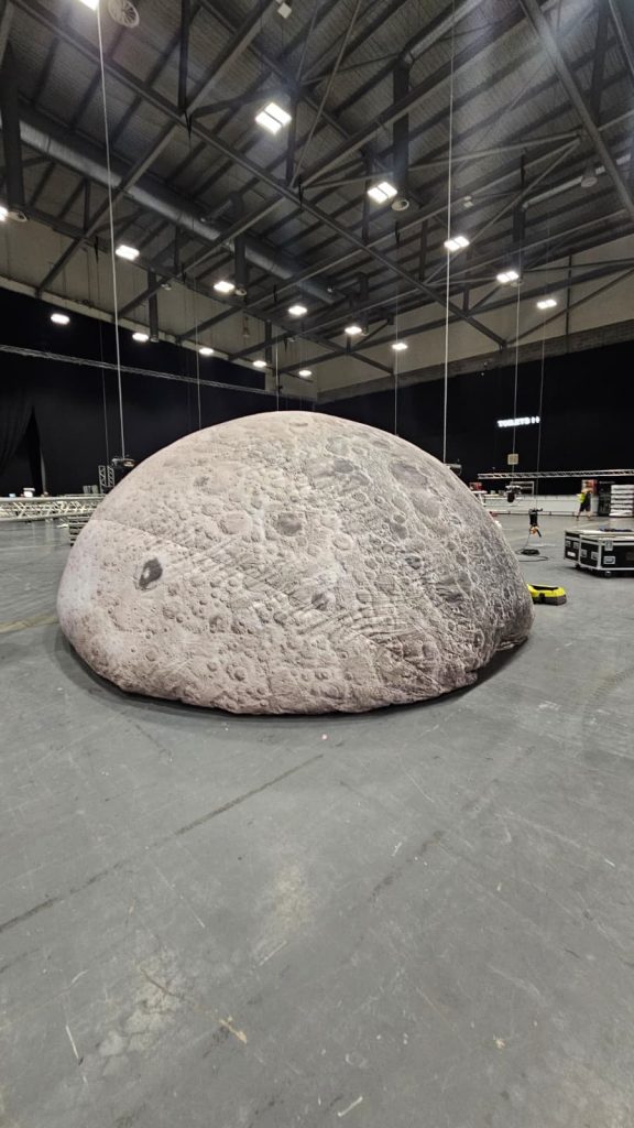 Inflatable Planet. Inflatable Moon. Moon Replica. Sealed Air Moon. Display Inflatable. Moon Hire. Planet Hire. Hanging Inflatable. Giant Planet.