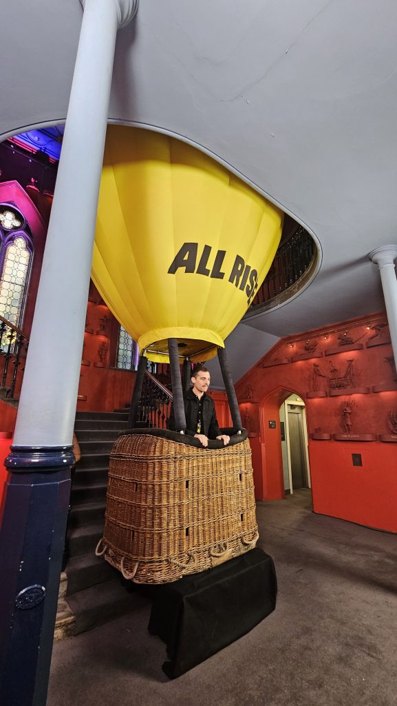 Hot Air Balloon Replica. Branded Hot Air Balloon Replica. Branded Inflatable. Event Inflatable. Hot Air Basket Hire. Display Basket.