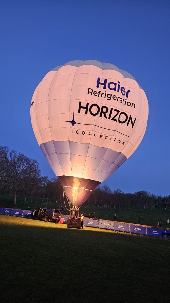Bannered Hot Air Balloon. Branded Hot Air Balloon. Hot Air Balloon. Special Shape Hot Air Balloon. Hot Air Balloon Marketing. Hot Air Balloon Advertising. Custom Hot Air Balloon. Experiential Marketing. Royal Observatory.