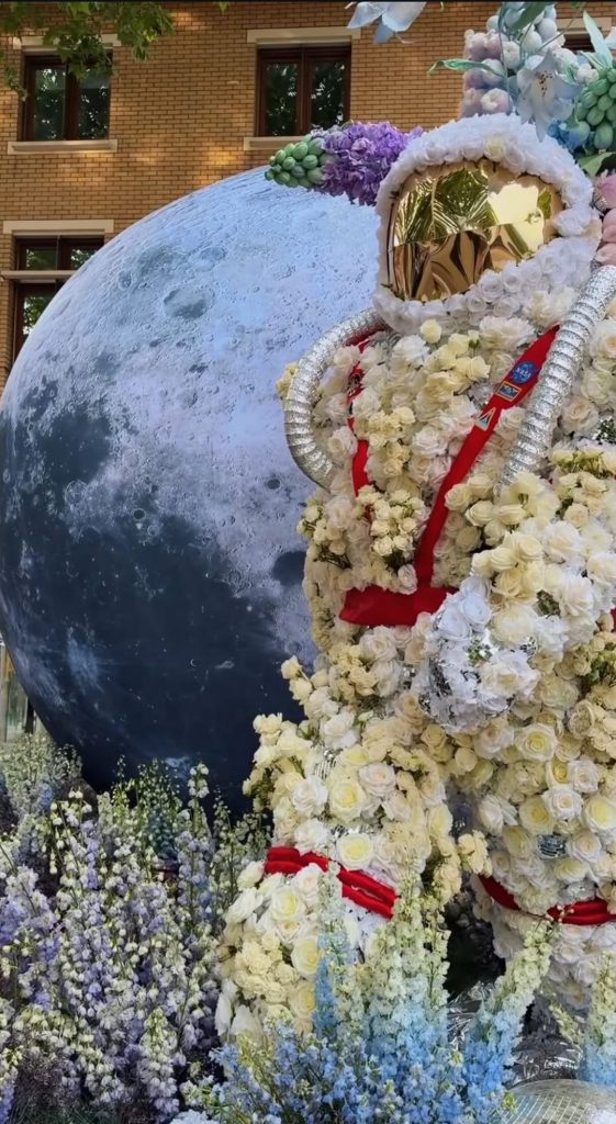 Inflatable Planet. Inflatable Moon. Moon Replica. Sealed Air Inflatable. Constant Air Inflatable. Display Inflatable. Exhibition Balloon. Exhibition Inflatable. Giant Moon. Large Inflatable Moon. Chelsea Flower Show.