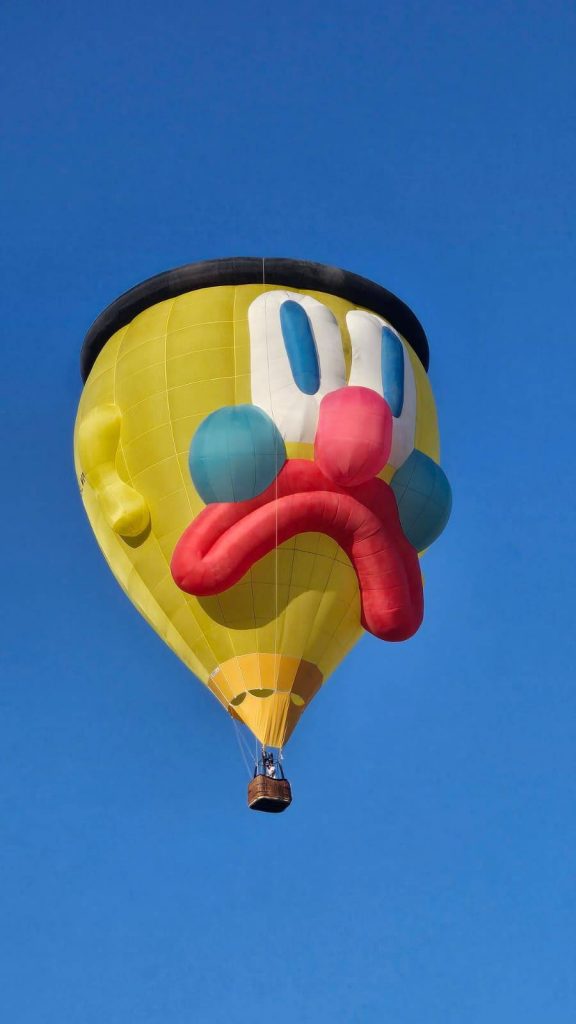 hot air balloon character. special shape hot air balloon. slawn hot air balloon. custom hot air balloon. hot air balloon art. hot air balloon.