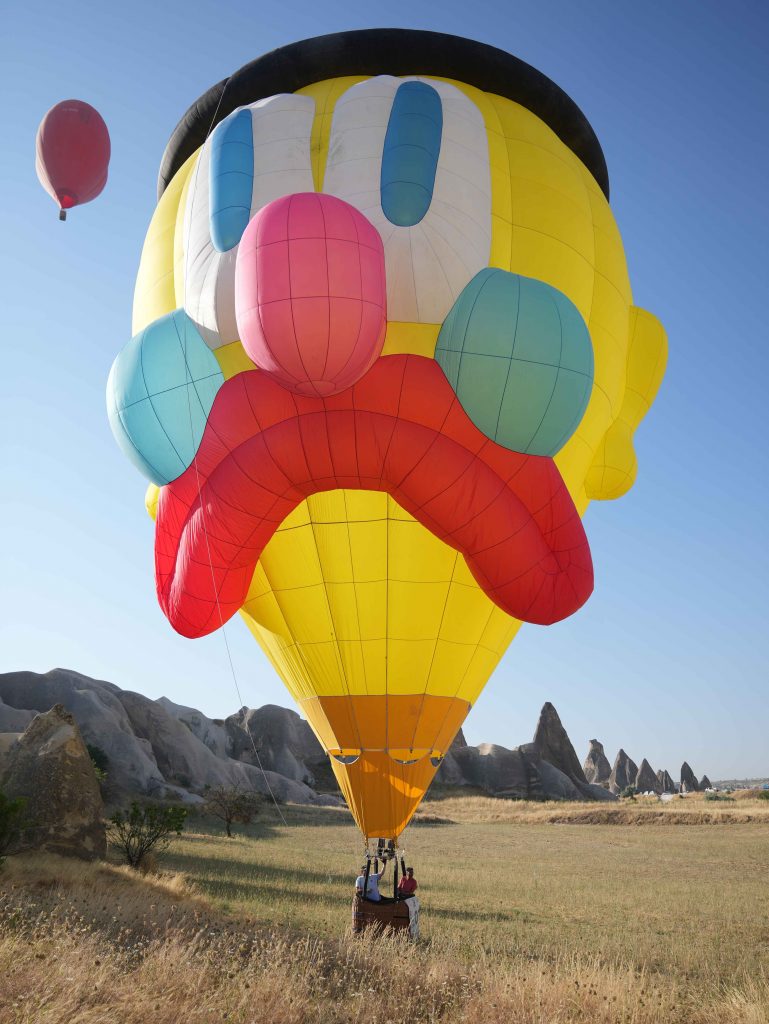 hot air balloon. slawn hot air balloon. special shape hot air balloon. custom character hot air balloon. hot air balloon art. slawn hot air balloon turkey.